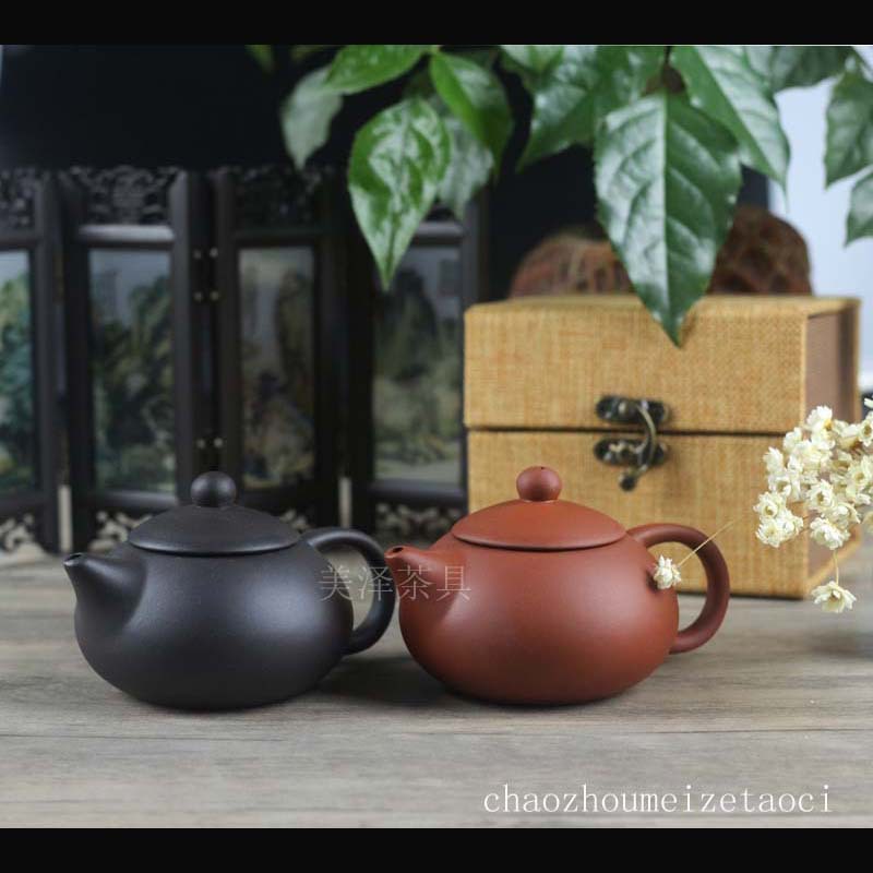 Оптовая продажа чайного набора из пурпурного песка Чаочжоу, 125 мл, доступный чайник
