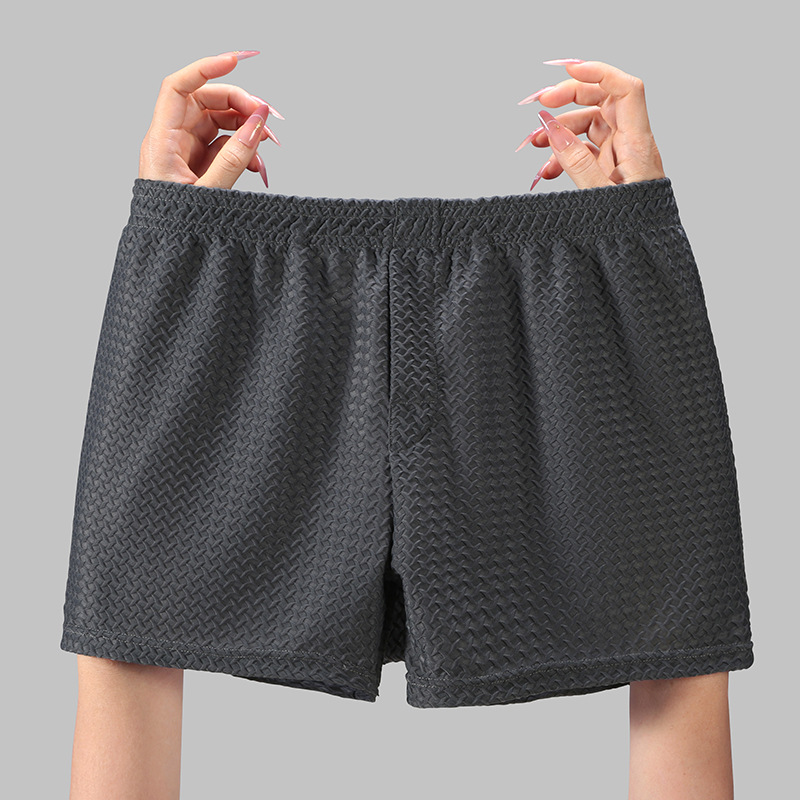 Men's Ice Silk Arlo Pants Underwear Wholesale Pajama Pants Summer Cool Comfortable Ultra Thin Loose Breathable Boxers Panties