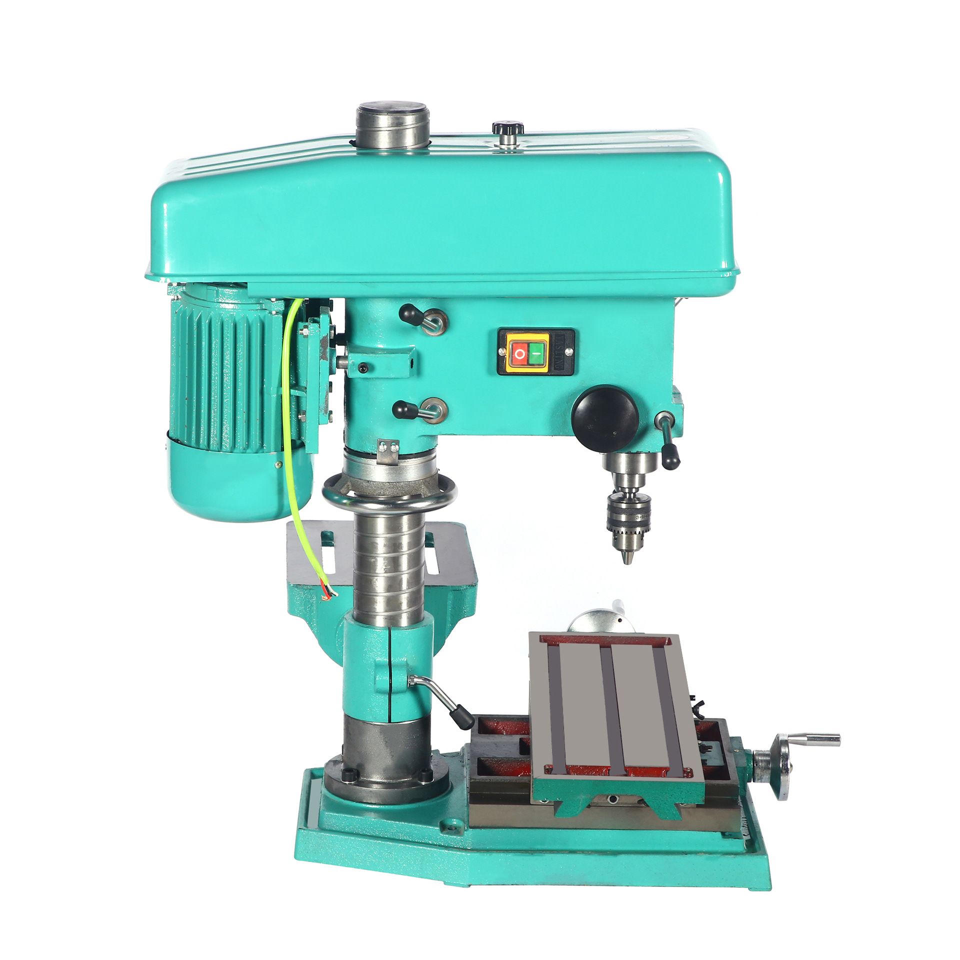 Drilling, tapping and milling three-use bench drilling machine multifunctional bench drill industrial precision ZX7032 bench drill all copper ZX7025
