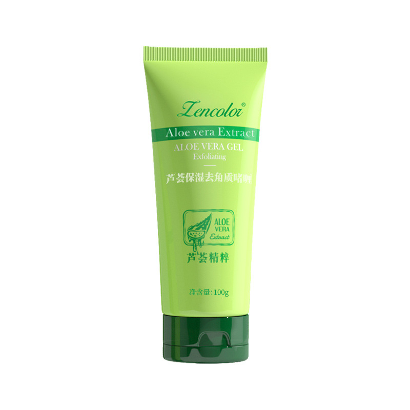 Aloe Exfoliating Facial Deep Cleansing Scrub Gentle Exfoliating Gel
