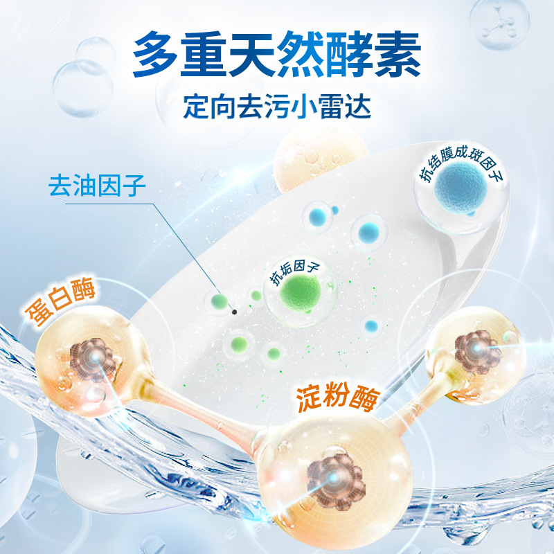 Liby Balance Point Dishwashing Powder 1.12kg Bottled Dishwasher Special Sterilization Household Detergent Genuine Wholesale