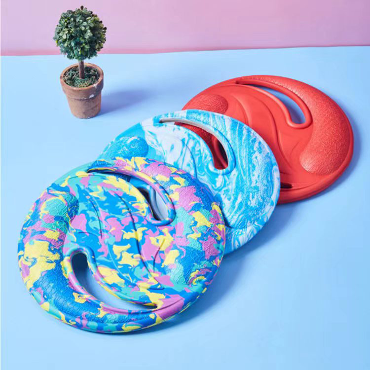 Manufacturer Supplies Camouflage Frisbee Outdoor Sports Practice Competition Competitive Frisbee Toys Eva Frisbee Wholesale