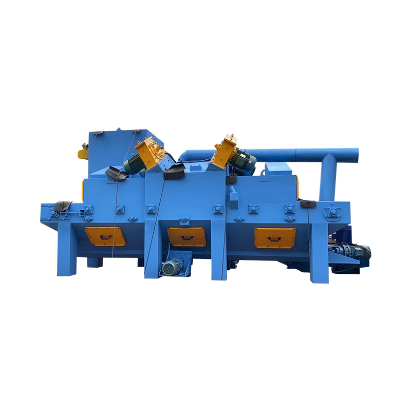 Ba Hao Manufacturer Direct Sales 4-Throw Track-Type Shot Blasting Machine to Remove Oil, Remove Oxidation, Remove Rust and Shot Blasting Equipment
