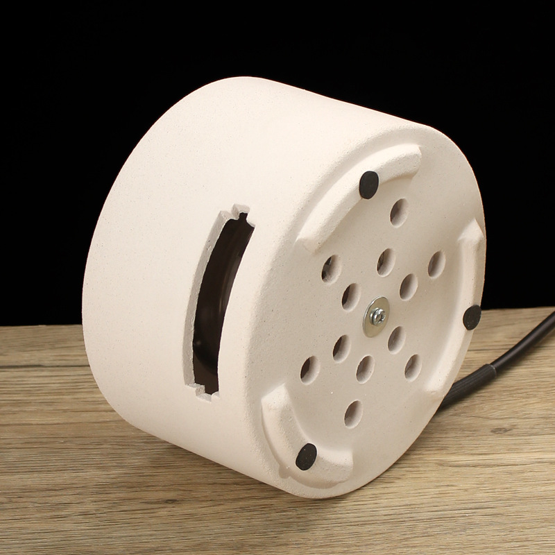 White mud electric wire stove electric charcoal stove Kung Fu Tea stove tea cooker 420W electric ceramic stove Japanese household tea stove warm tea