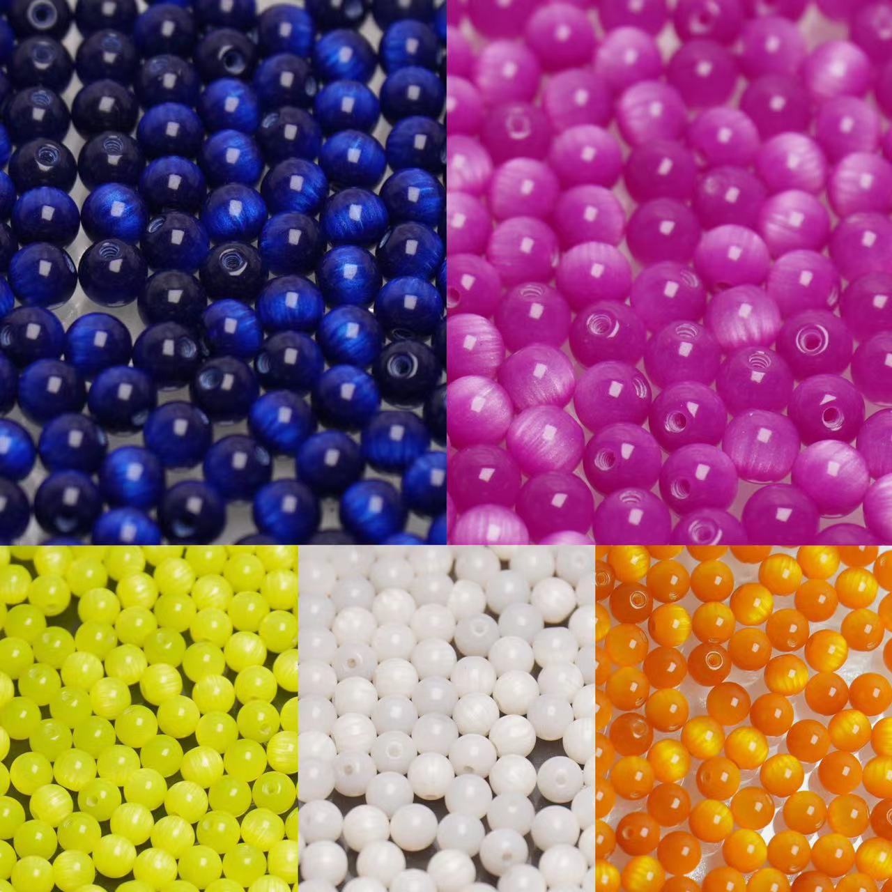 Акриловые шарики для замены пирсинга, 6мм, аксессуары для ушей, запасные шарики для пирсинга