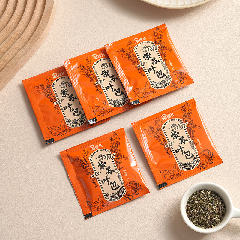 Набор инструментов для крабов из трех предметов, пакет с аксессуарами для волосатого краба, имбирный чай с периллой и коричневым сахаром