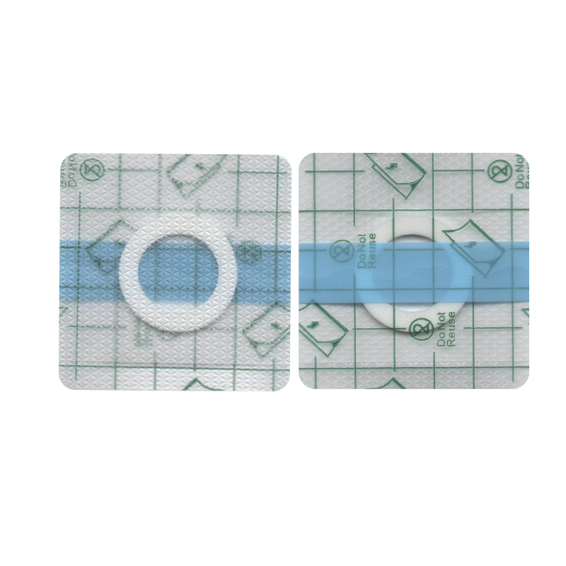 Silicone Gel Transparent Dressing Pu Plus Circle Waterproof Adhesive Patch Three-Volt Empty Patch Plaster Empty Patch Acupoint Patch Navel Empty Patch