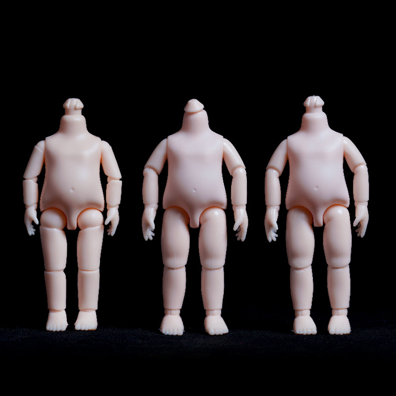 Кукла 16 см белое тело bjd 12 точек суставная кукла игрушка для девочек