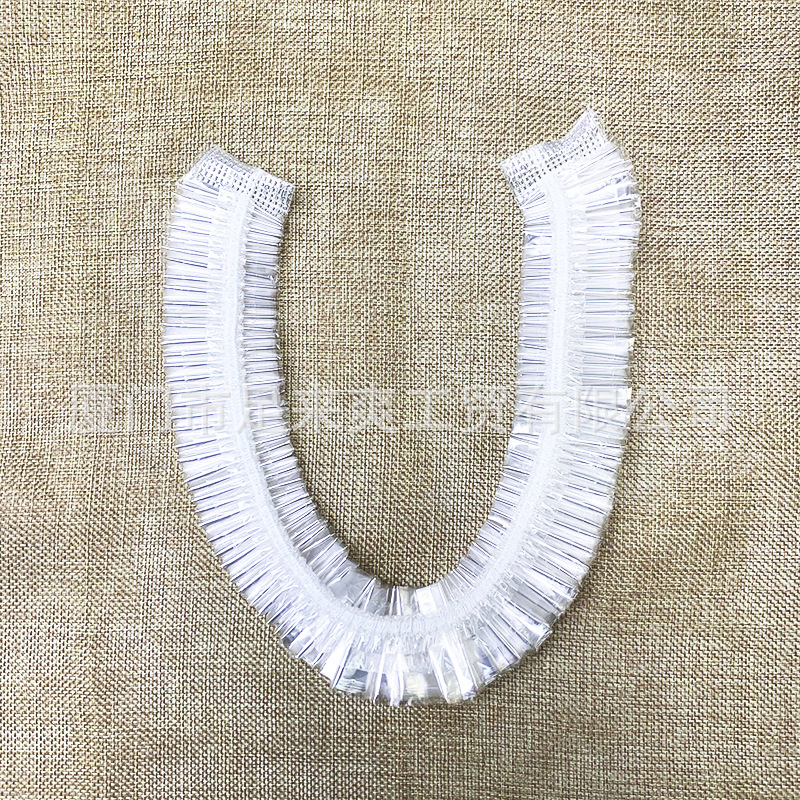 Wholesale strong Thick PET plastic disposable foot bath cover salon chair foot bucket with white blue optional