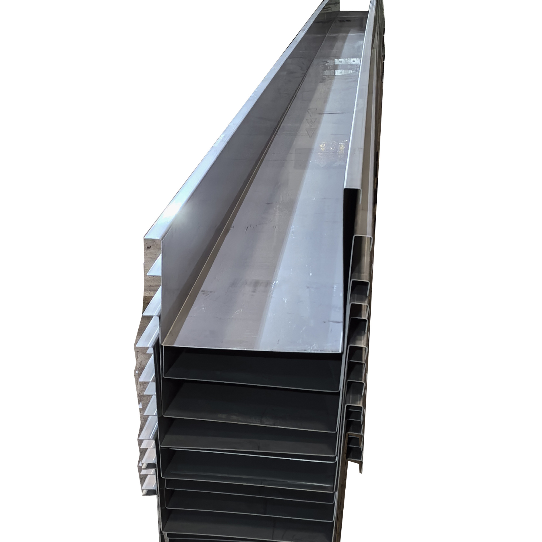 304 Stainless Steel Gutter Sink 8m Stainless Steel Plate Bending Water Storage Tank 304 Stainless Steel Water Storage Tank for Greenhouses