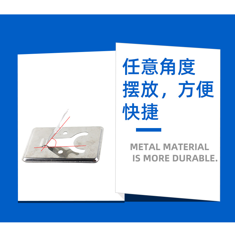 Table-top fixed soldering iron rack Y-type electric soldering iron Holder all-metal stainless steel simple soldering iron rack