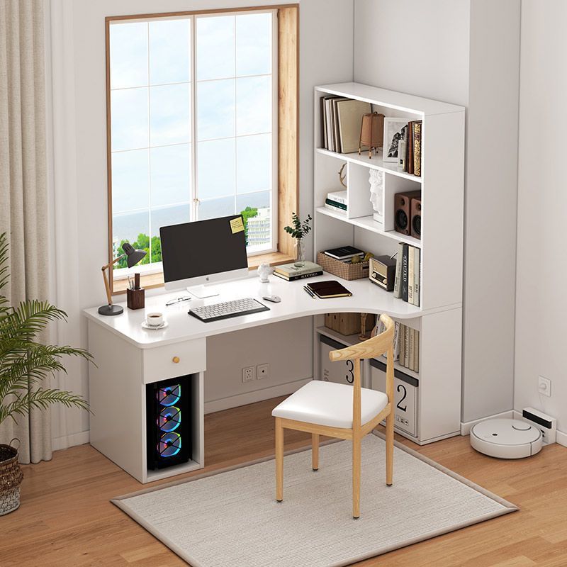 Writing Desk Desk Bookcase Integrated Table Corner Student Bedroom Home Simple Office Desktop E-Sports Computer Table