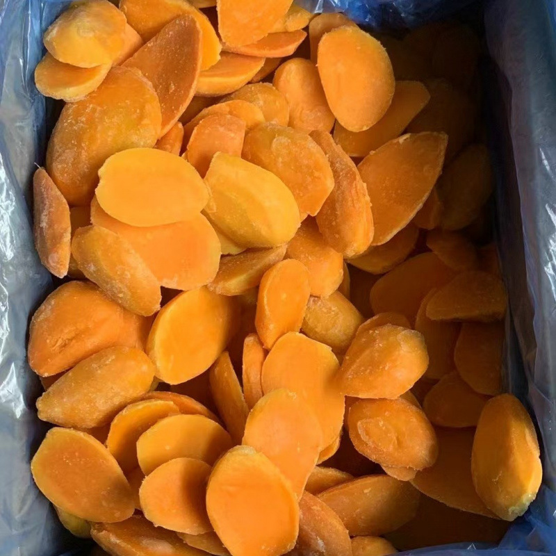 Guangxi Quick-Frozen Mango Meat Sliced Baked Milk Tea Special Small Tainong Mango Block Frozen Meat Wholesale Pure Pulp