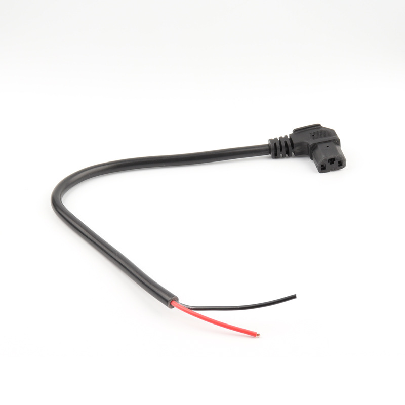 Supply electric car elbow wire charging plug pure copper 4 square bold power cord electric tricycle elbow wire