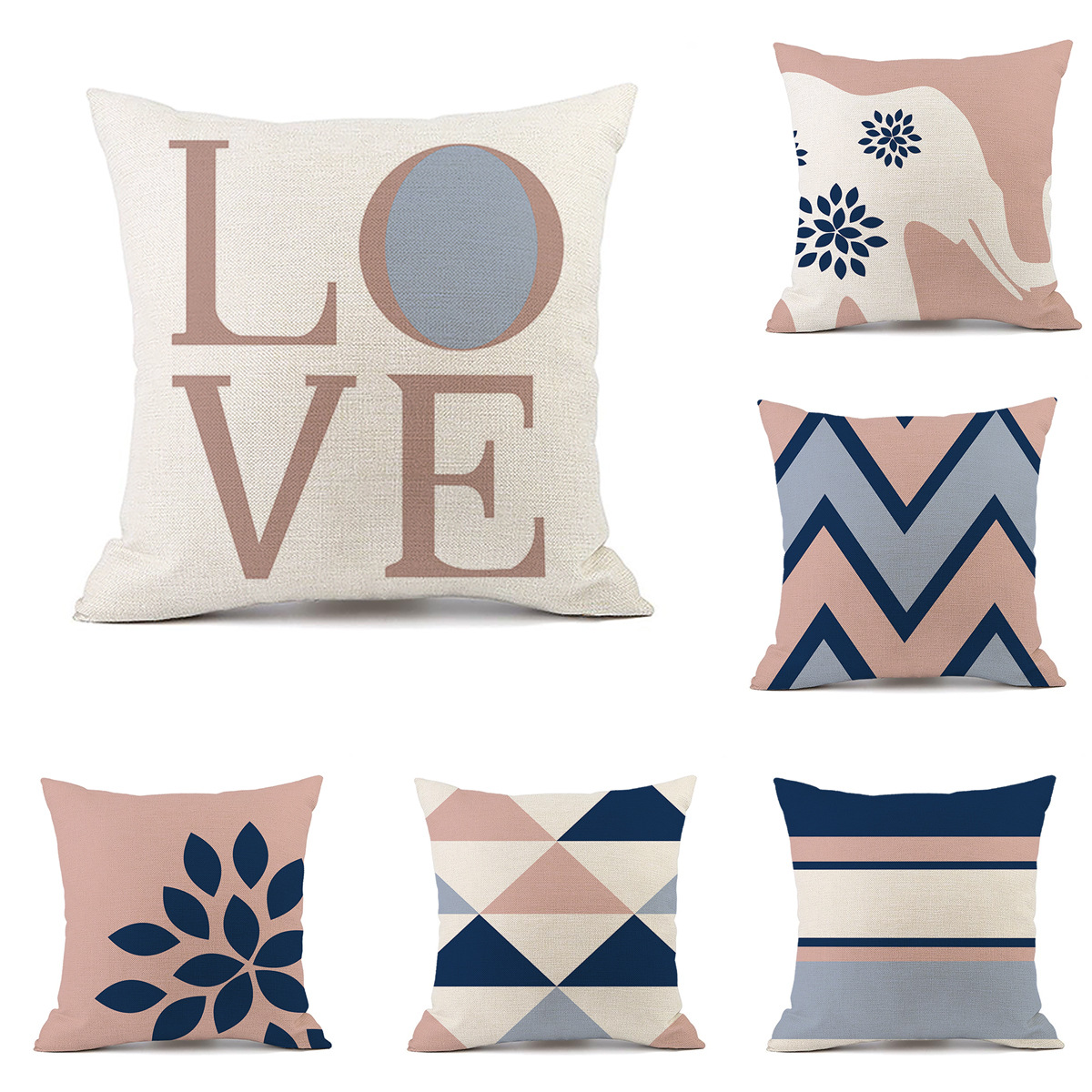 Source Manufacturer Custom-Made Pillows Supports Customized Logo Gifts with Pictures, Geometric Abstract Photos, Pillow Cases and Cushions