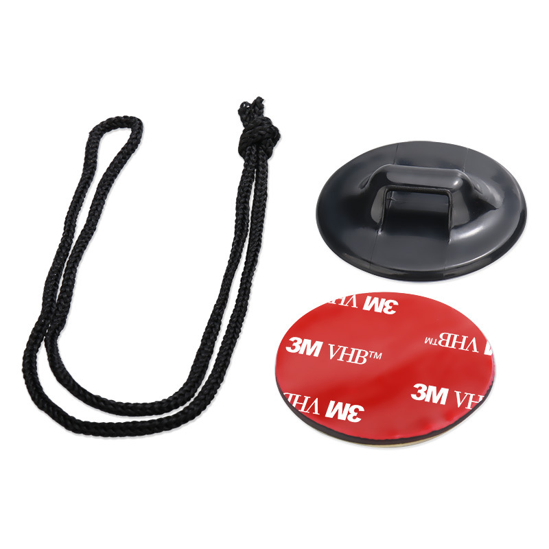 Gopro Surfing Insurance Sticker Sports Camera Accessories Dji Safety Plate Safety Buckle Anti-Lost Rope with 3m Glue