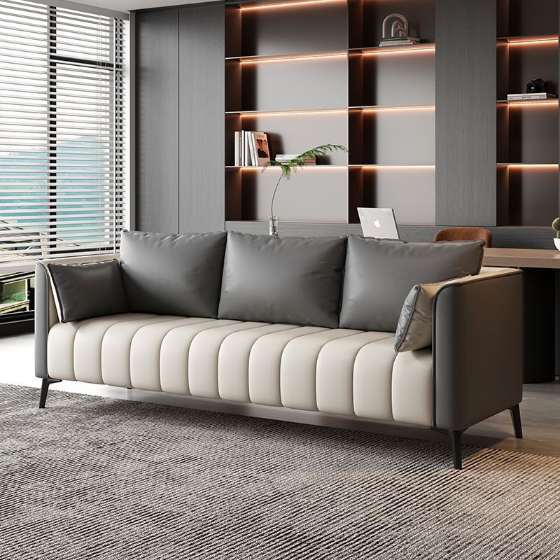 Light Luxury Small Apartment Sofa Bedroom Office Reception Area Small Sofa Living Room Simple Double Three-Person Rental Room