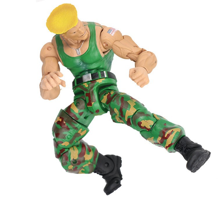 Игрушка из классической игры NECA Street Fighter, подвижная модель гулли