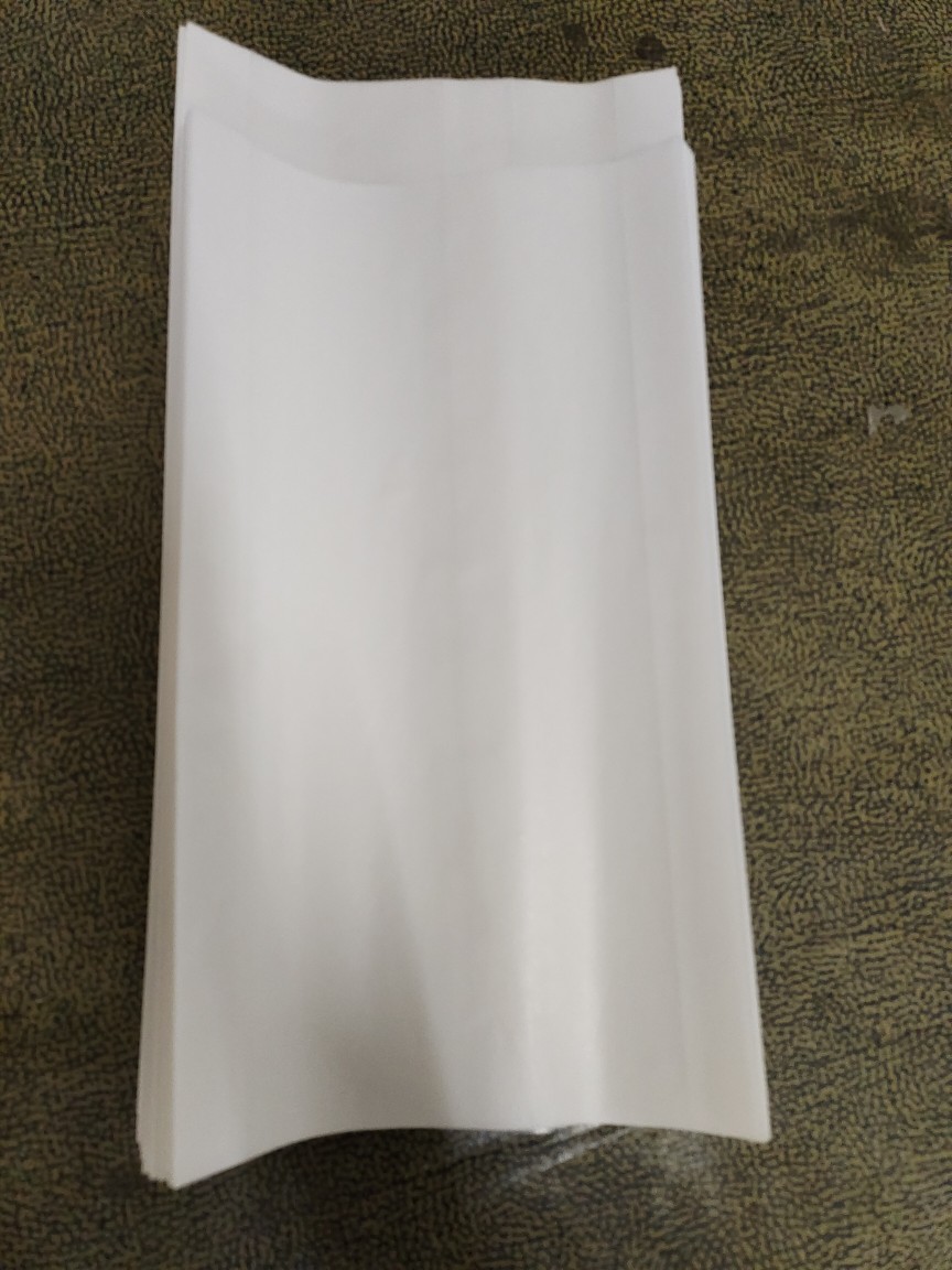 Glasin paper bag special packaging for computer fan wax paper bag