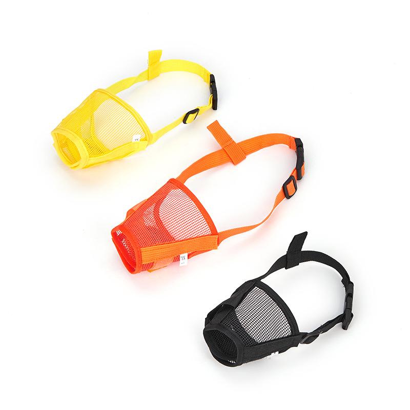 Cross-border Explosions Dog Mouth Cover Anti-bite Comfortable Thickened Adjustable Mouth Cover Anti-accidental Pet Mask Dog Mouth Cover Wholesale