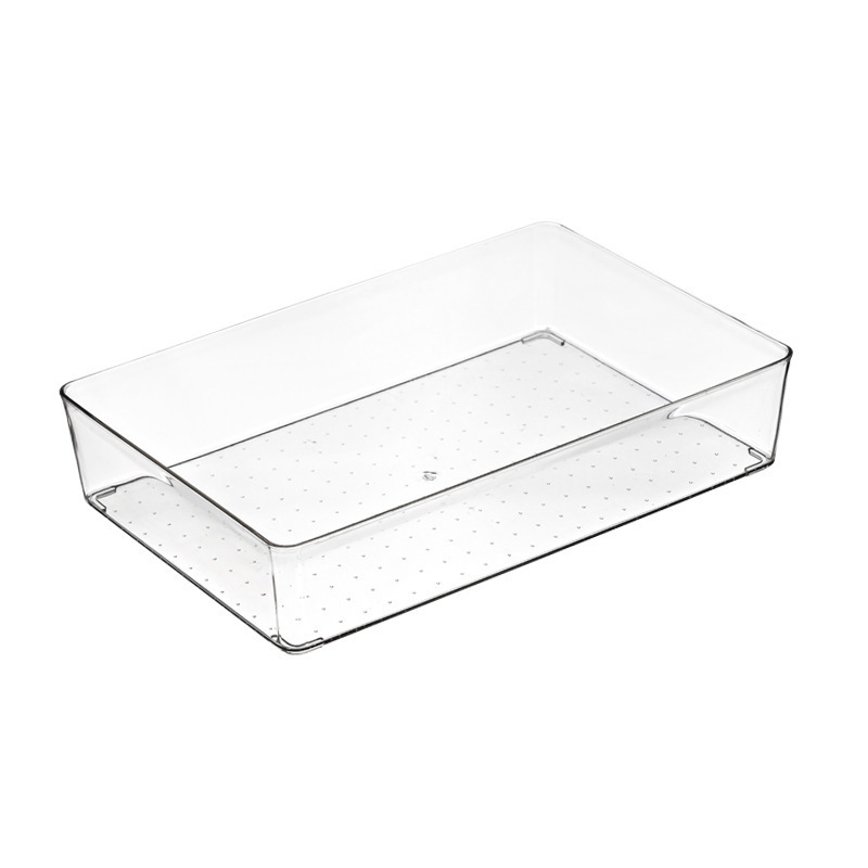 25 Pieces suit Desktop Organizer Storage Box Drawer Partition Organize Transparent Small Box Plastic Partition Artifact