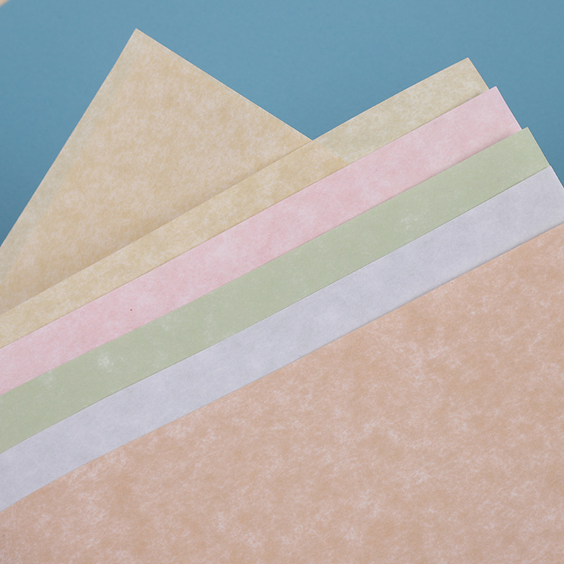 Cross-Border Popular Parchment Paper in Stock A4 Paper 8.5*11Inch Letter Paper Lampshade Paper Wish Paper DIY Handmade Origami