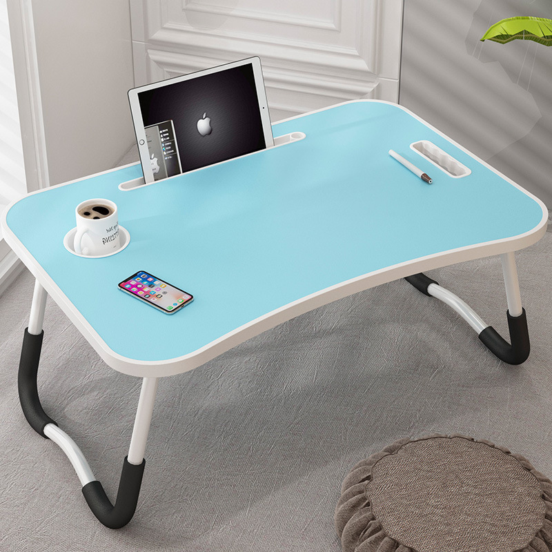Source manufacturers injection molding integrated folding table handle computer desk bed small desk multifunctional bed folding table