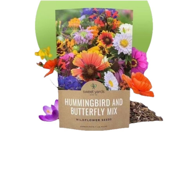 Transparent Small Package Candy Bag with Seeds, Grass, Flowers, Vegetables, and Floral Decorations, Sealed, Small Gift for Children, Gift for Elementary School Students, Toy