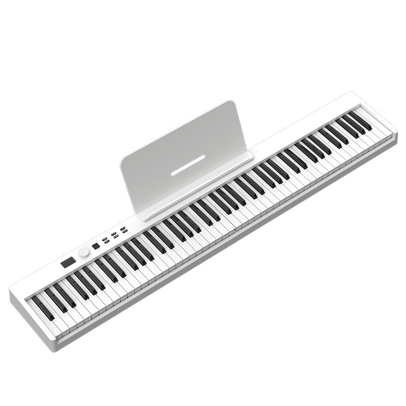 Folding Piano 88 Key Charging Hand Roll Beginner Portable Electronic Piano Adult Bluetooth MIDI Keyboard Getting Started