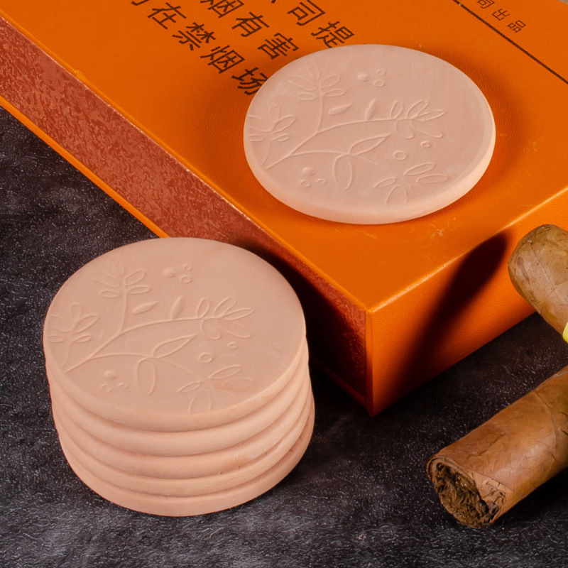 Daily increasing round five-leaf clover cigar tobacco shreds moisturizing ceramic moisturizing tablets brown sugar dried fruit drying tablets Amazon