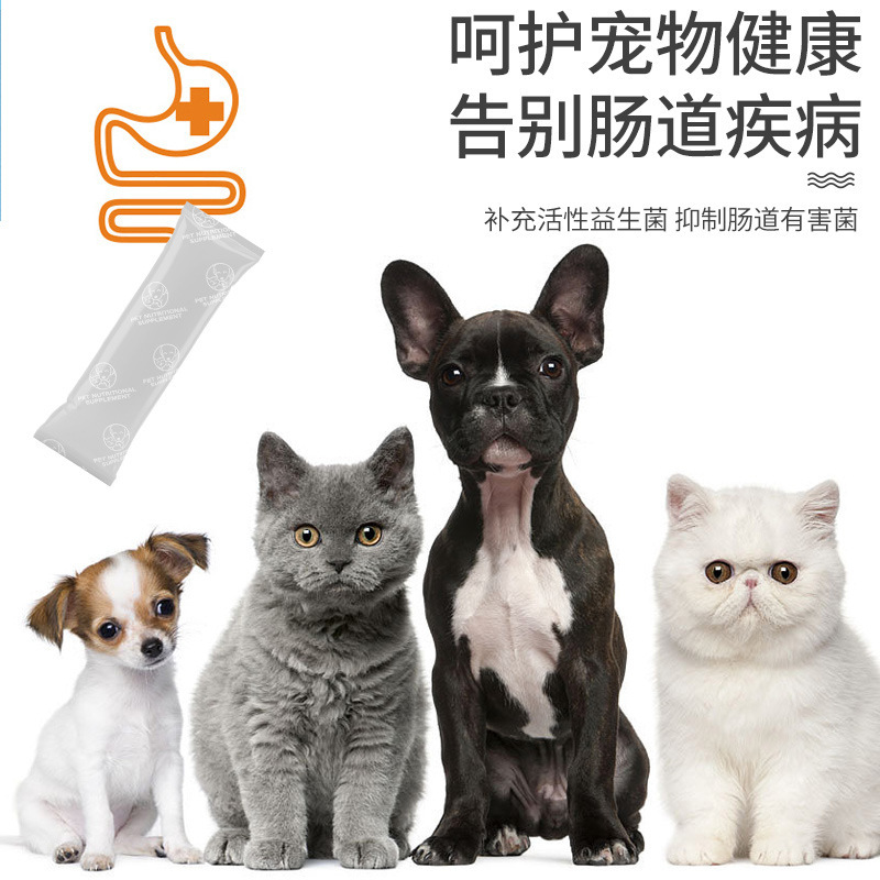 Pet Compound Probiotic Powder for Cats and Dogs Neutral Digestive Aid for Dogs and Cats Gastrointestinal Conditioning Active Probiotic Powder