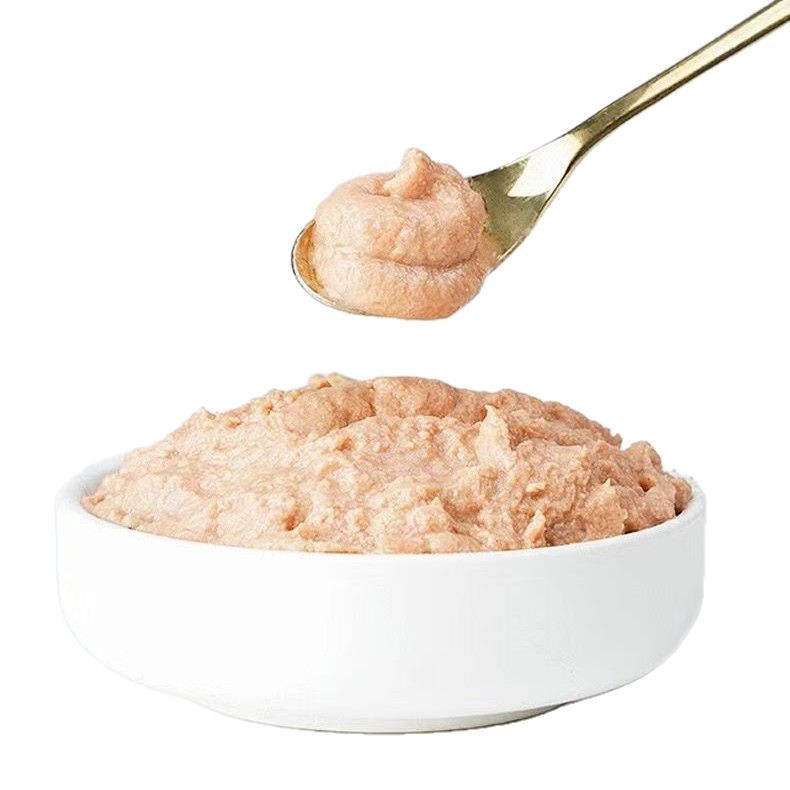 Manufacturer Supplies Pet Wet Food, Cat Beef Rice, Chicken Rice, Dog Fish Rice, General Staple Food for Cats and Dogs 50g