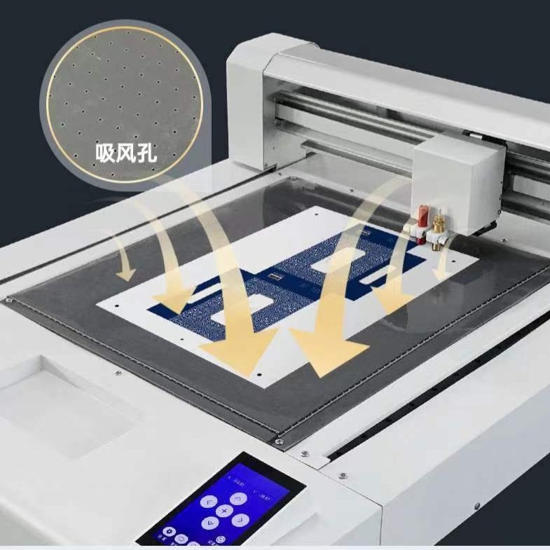 4030 Small Flatbed Digital Die Cutting Machine Adsorption Platform Lettering Machine Crystal Label Card Paper Tag Cutting Discount