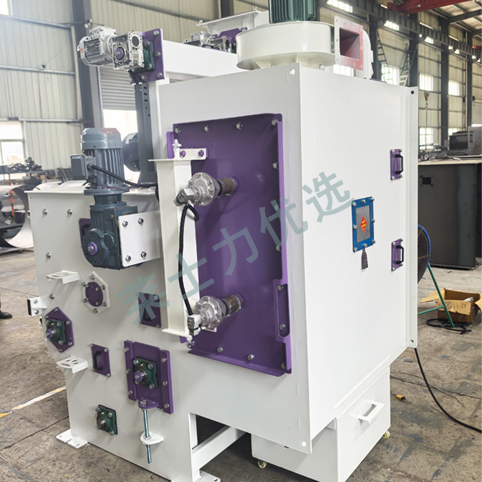 Small Crawler-Type Polishing Machine Integrated Cleaning Machine Q324Q326Q3210 Surface Treatment Deburring Laisili