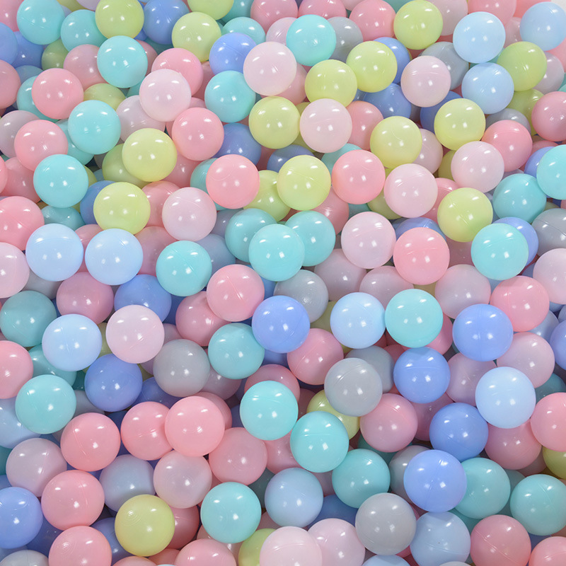 Thickened Ocean Balls Can Chew Food-Grade Plastic Children's Baby Toys Wholesale Wave Balls Kindergarten Color Balls