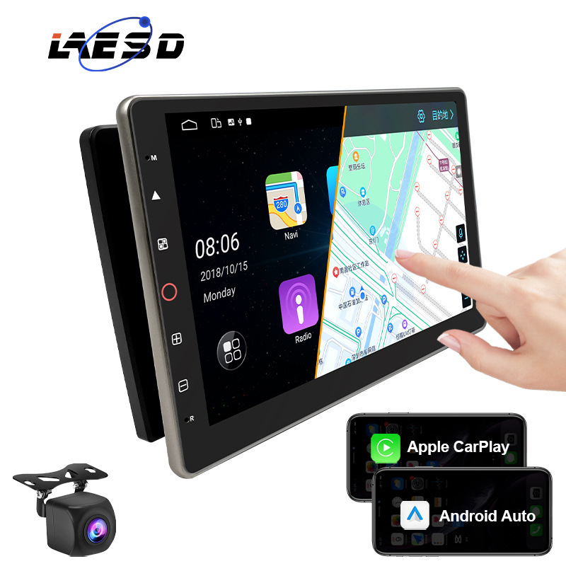 Cross-Border Hot Selling Rotary Car Navigation Wireless Carplay