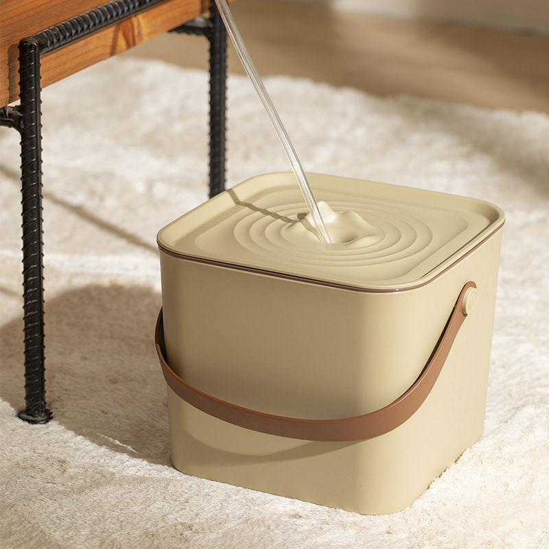 Ведро для чая Гуаньшань, ведро для сточных вод, чайный набор, мусорное ведро для чайного стола, поднос для чая, дренажное ведро, прозрачное ведро для чая, ведро для чайных отходов