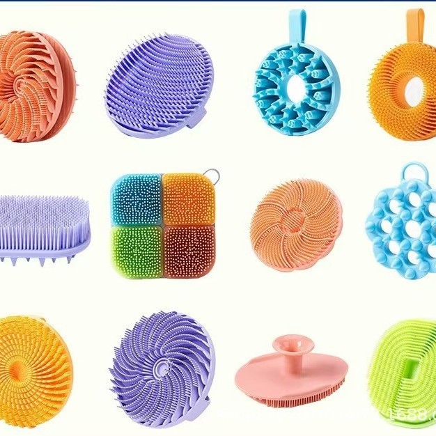 Customized Silicone Products Silicone Miscellaneous Parts Protective Cover Bottled Cleaning Brush Silicone Products Mold Opening