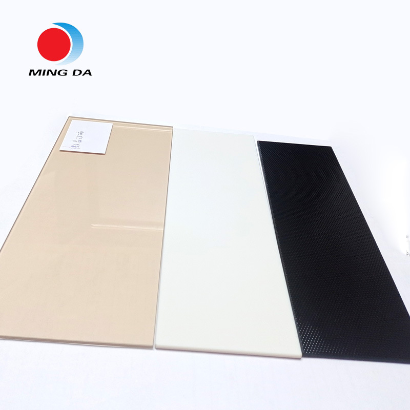 Mingda Real Fireplace Special Glass Fireplace Microcrystalline Glass High Temperature Window Glass Microcrystalline Ceramic Glass