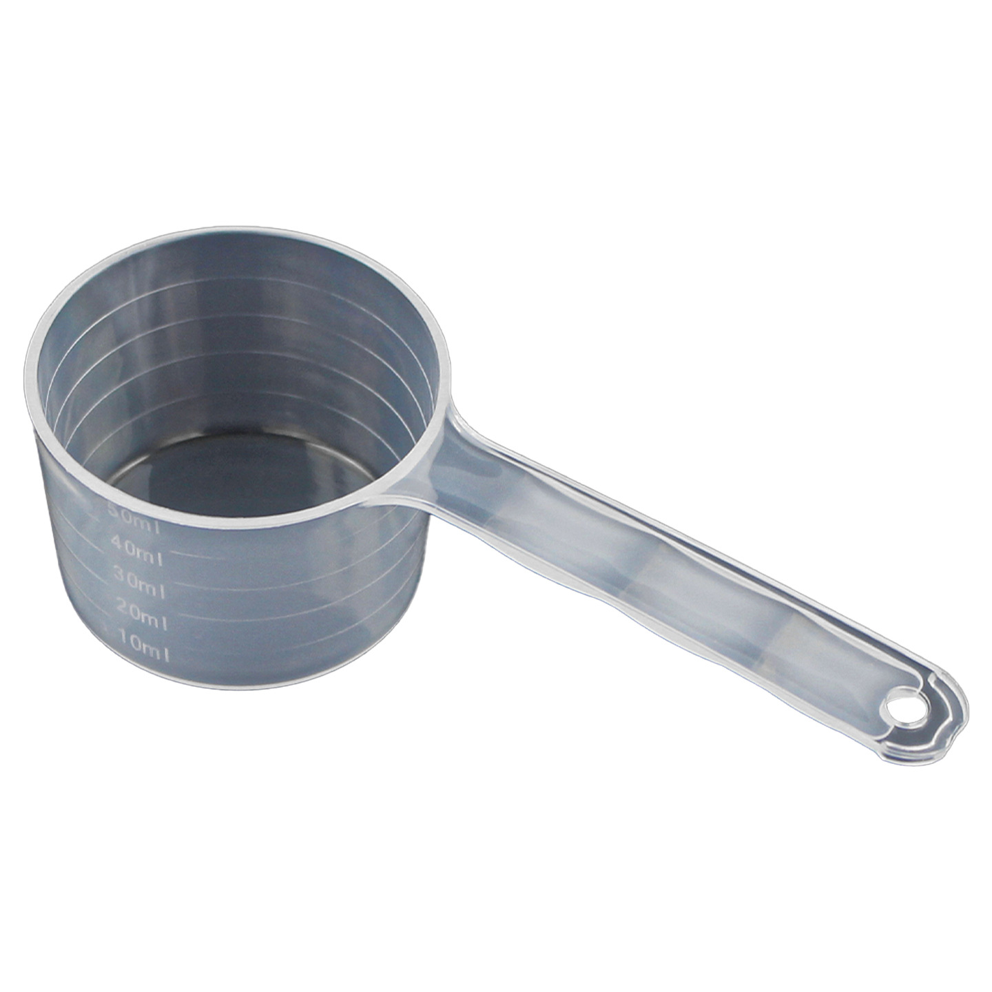 Liquid Powder Plastic Measuring Spoon 25g Transparent Spoon 50ml Milliliter Measuring Cup Scale Gel Mask Quantitative Spoon