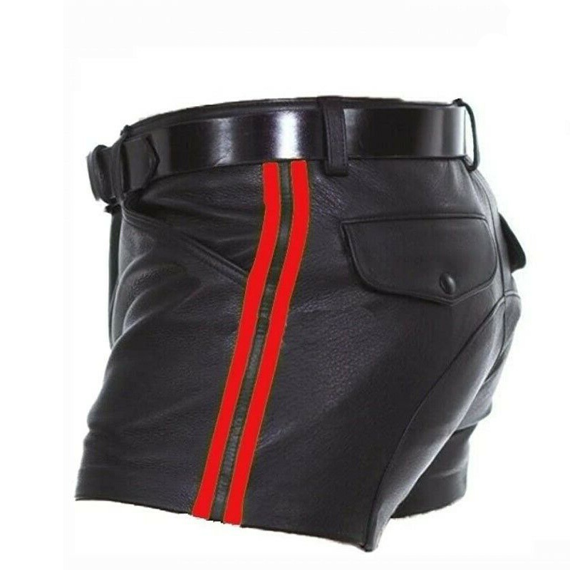 New Hot Style Wish Amazon Aliexpress Hot Selling European and American Multi-Color Pu Stripesd Casual Shorts