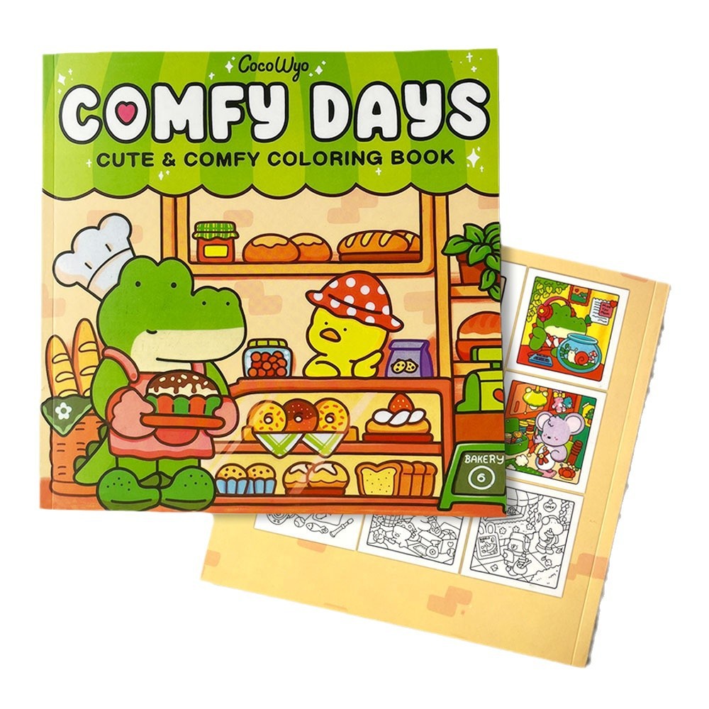 Cross-border New Adult and Youth Coloring Book Spooky Cutie Children's Graffiti Coloring Book Now