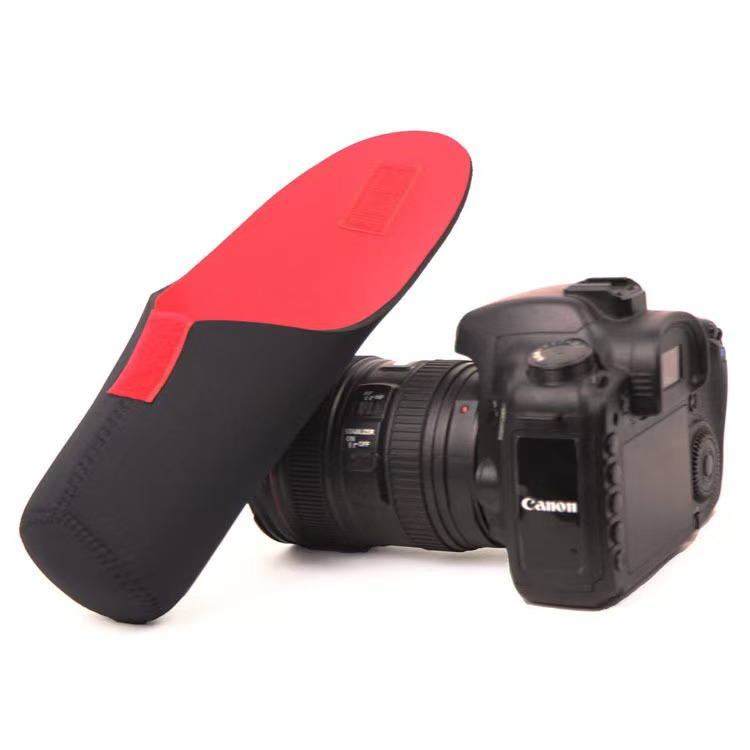 Manufacturer Supplies Neoprene Material Camera Bag Slr Camera Lens Bag Protective Cover Lens Barrel Storage Bag Micro Single Shell