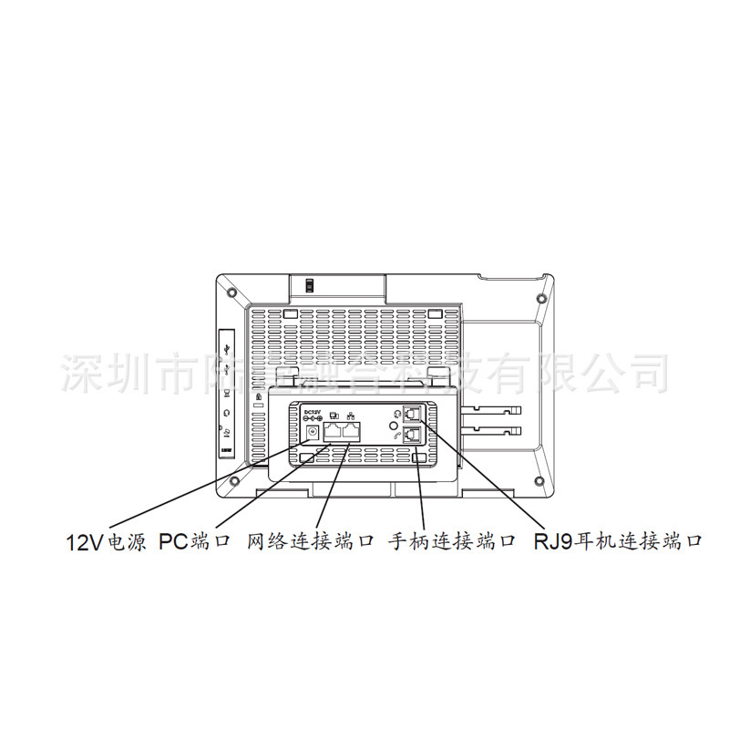 Trendy Phone Android11 Classy Smart 8'' Video Phone Gxv3480 Network Available