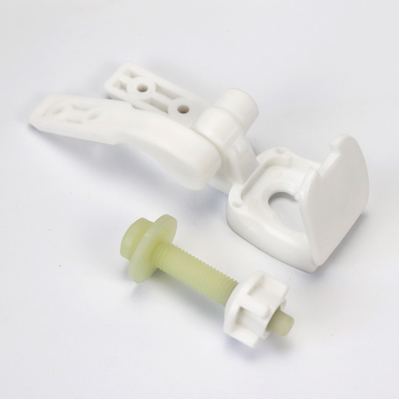 Factory direct toilet lid plastic hinge with screw accessories quick release type