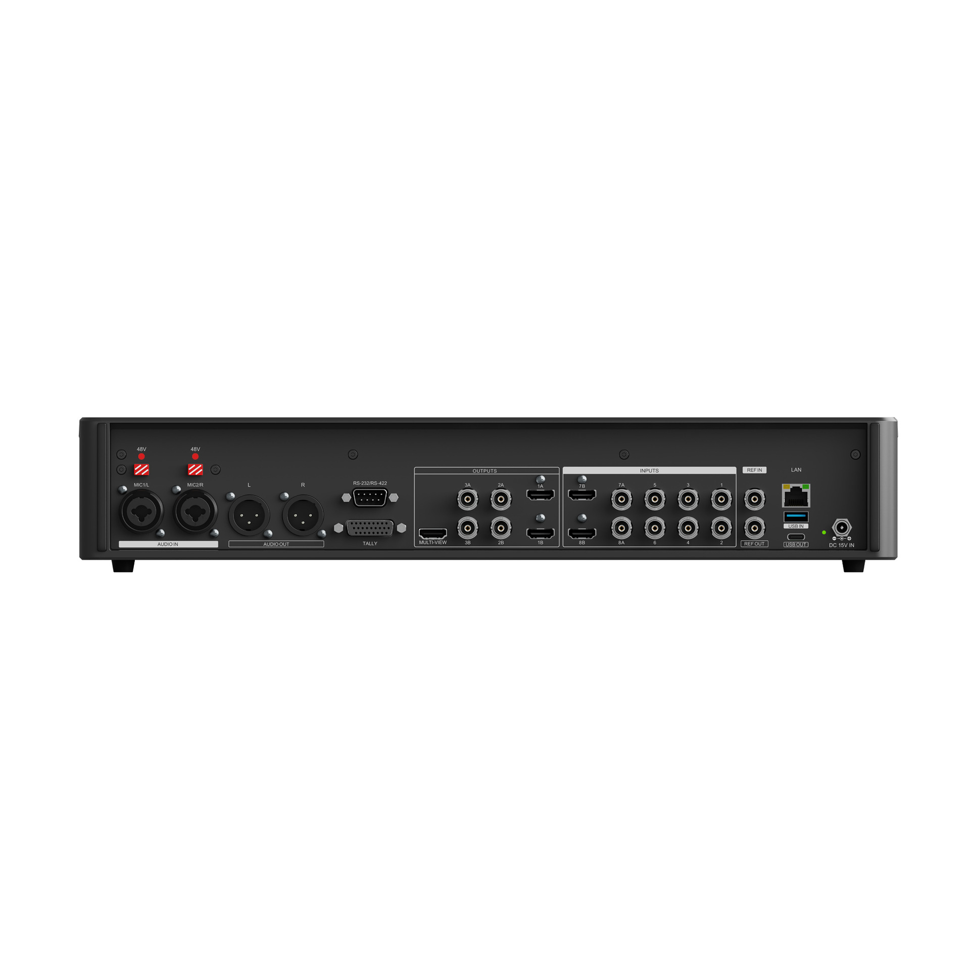 Maxos Avmatrix 8-Way Telephone Ndi Switching Table Virtual Studio-Hummingbird S8X Multi-Channel Live Broadcast