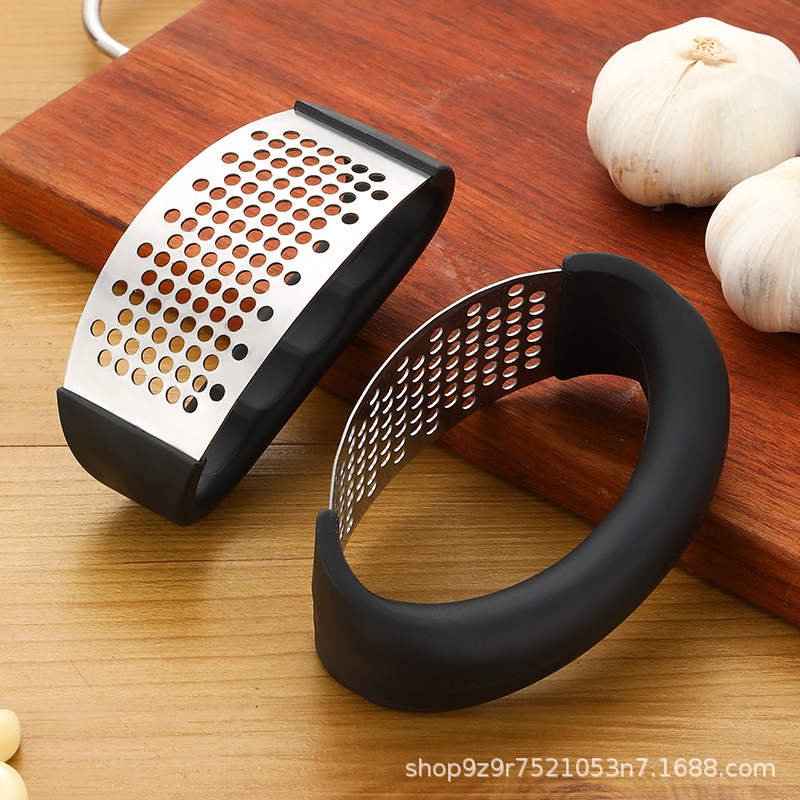 Garlic Press Thickened Manual Press Garlic Puree Artifact Garlic Press Stainless Steel Garlic Press Factory Price Batch Ring Press Garlic Puree
