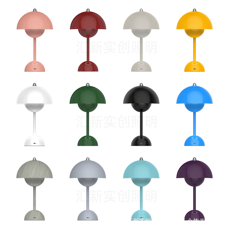 Table Lamp Bedside High-End Led Living Room Bedroom Bud Decoration Table Lamp Wedding Gift Dowry Atmosphere Everlasting Lamp