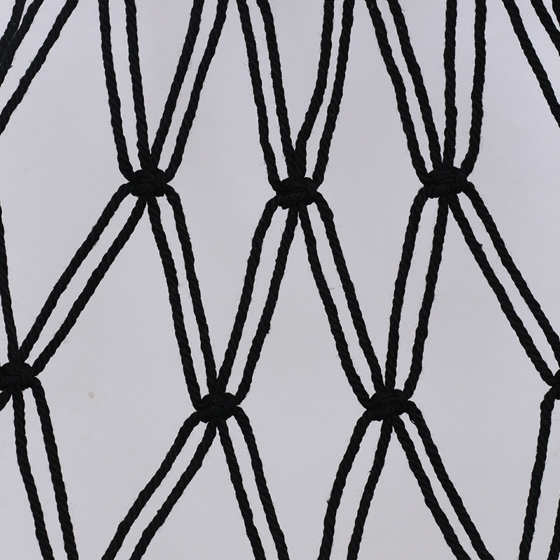 Toy Triangle Net Bag Hand-woven Cotton Rope Corner Storage Bedroom Corner Storage Net Toy Doll Hammock