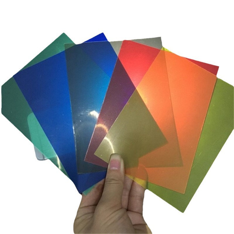 Highly Transparent PVC Sheet/PET Roll Hard Plate Frosted Translucent Plastic Sheet Processing UV Printing